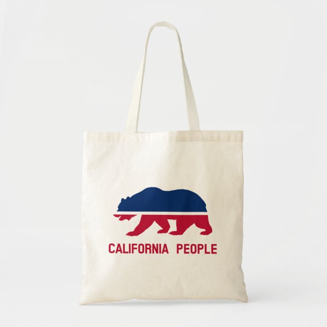Bolsa Tote Pessoas da Califórnia (Frente)