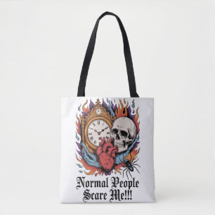 Bolsa Tote Pessoas Normais Me Assustam