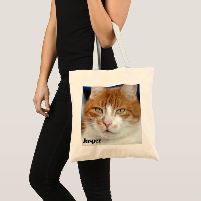 Bolsa Tote Pet de Fotografias (Frente (produto))