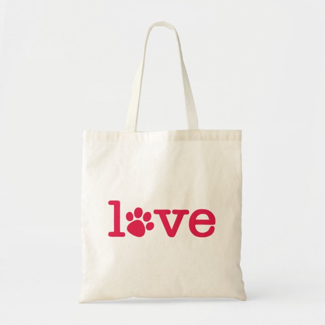 Bolsa Tote Pet love (Frente)
