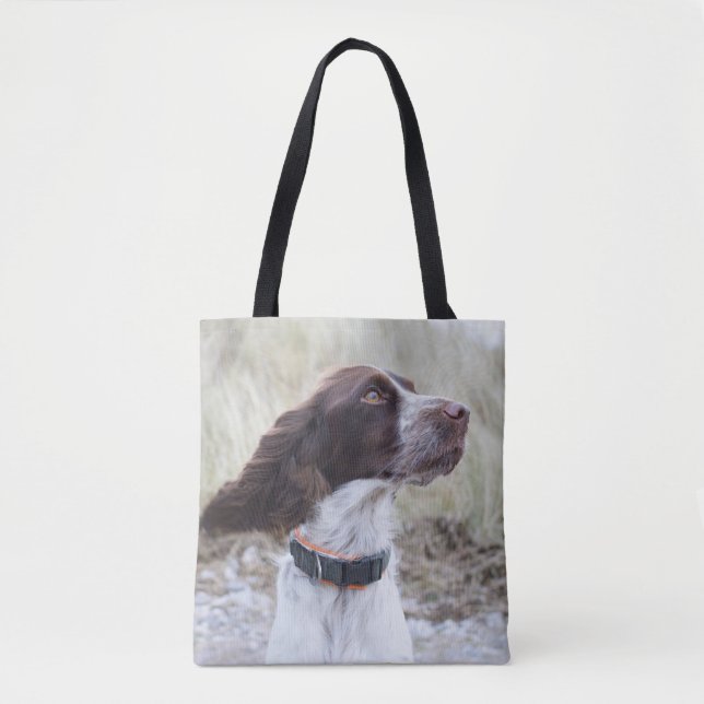 Bolsa Tote Pet Photo 2 Personalizado Lado (Frente)
