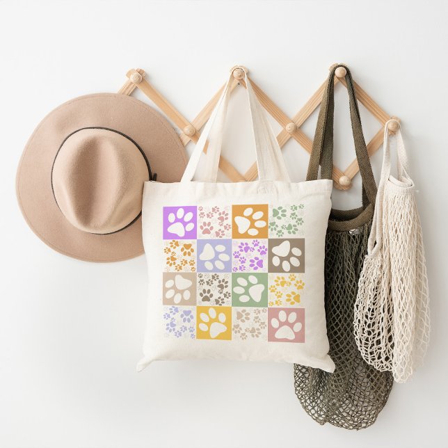 Bolsa Tote Pet Retro Verificado (Criador carregado)