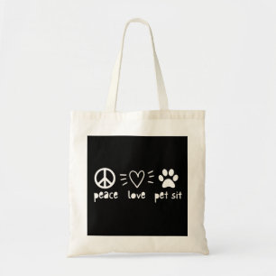 Bolsa Tote Pet Sit de Paz