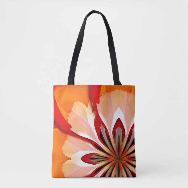 Bolsa Tote Pétalas de flores (Frente)