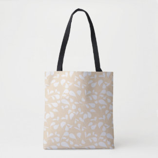 Bolsa Tote Petals | Coral & White