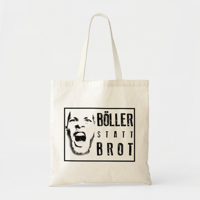 Bolsa Tote Petardo em vez de pão! (Frente)