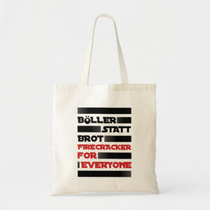 Bolsa Tote Petardo em vez de pão!
