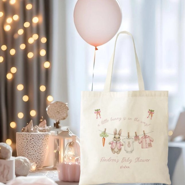 Bolsa Tote Peter the Rabbit Girl Clothesline  (Criador carregado)