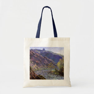 Bolsa Tote Petite Creuse, Luz do Sol por Claude Monet