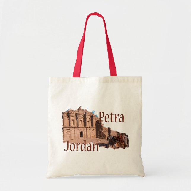 Bolsa Tote Petra, Jordânia: O mosteiro (Frente)