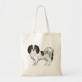 Bolsa Tote Phalène com Detalhes Tricolor Cachorrinho Fofo
