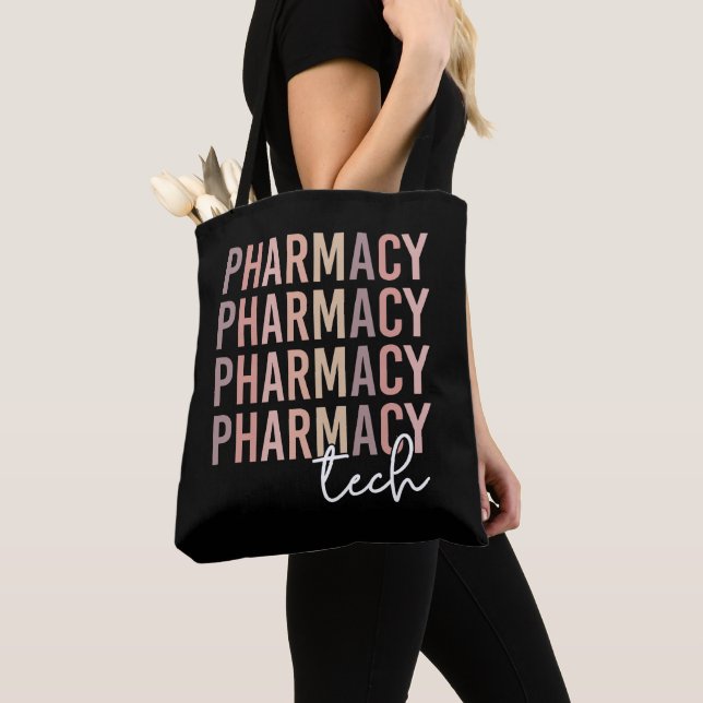 Bolsa Tote Pharmacy Tech | Técnico de Farmácia (Close Up)