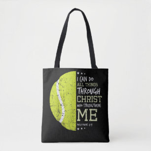 Bolsa Tote Philippians 4 13 Eu Posso Fazer Todas As Coisas Ch