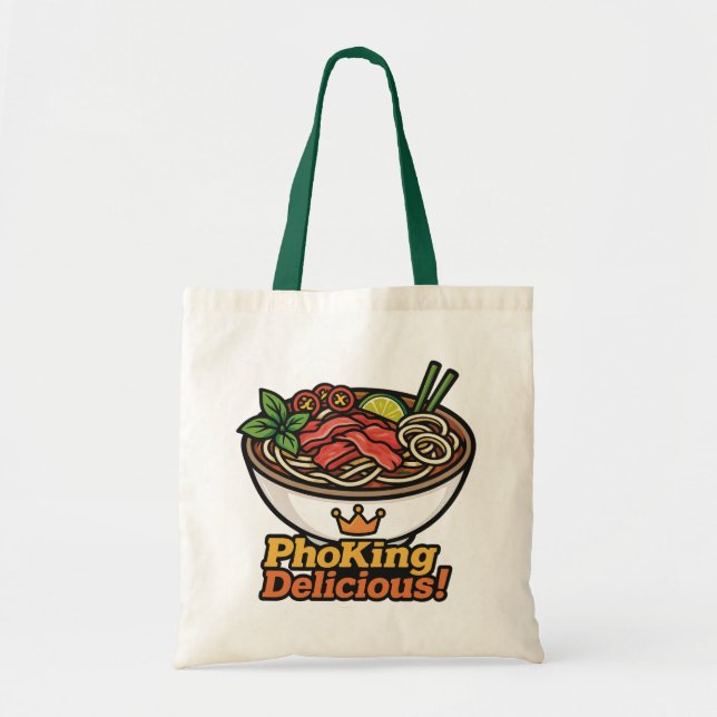 Bolsa Tote Pho king Delicious! (Frente)