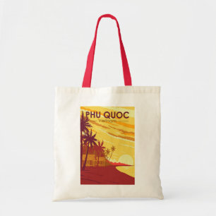 Bolsa Tote Phu Quoc Island Vietnam Viagem Art Vintage