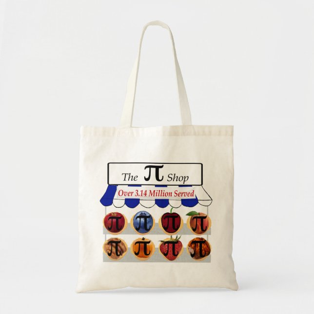 Bolsa Tote Pi Shop (Frente)