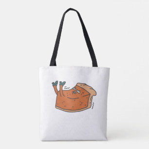Bolsa Tote Piada de abóbora engraçada e engraçada - Ação de G
