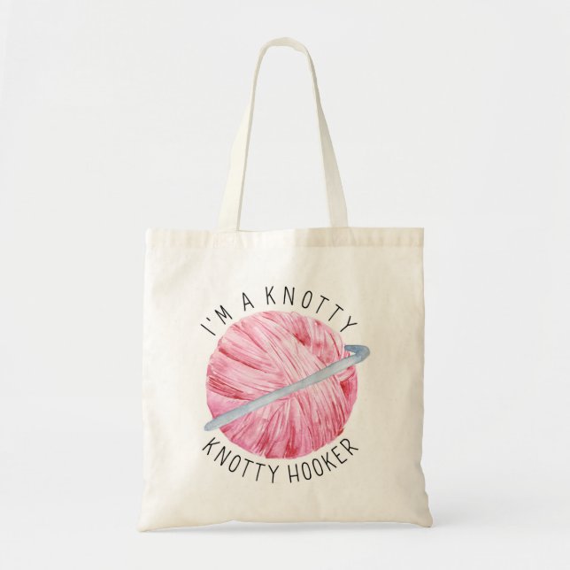 Bolsa Tote Piada de crochê (Frente)