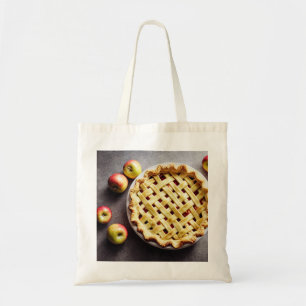 Bolsa Tote Piada de maçã doce com tampa de latência, maçãs fr