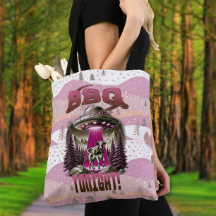 Bolsa Tote Piada de rapto de CHURRASCO alienígena