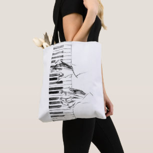 Bolsa Tote Piano
