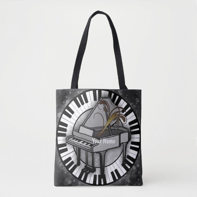 Bolsa Tote Piano de Cauda  (Frente)