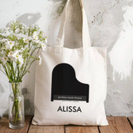 Bolsa Tote Piano Music Studio, Professor Estudante Promociona
