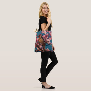 Bolsa Tote Pica-Pau Observando Viburno