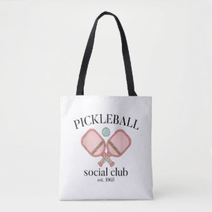 Bolsa Tote Pickle Ball Social Club EST 1965 Men Women