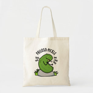 Bolsa Tote Pickle Engraçado Filoso