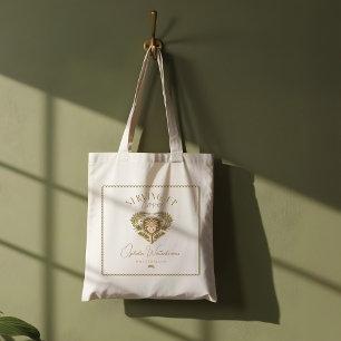 Bolsa Tote Pickleball de Árvore Tropical de Palmeira Retroati