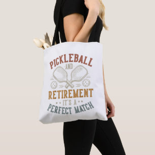 Bolsa Tote Pickleball e Aposentadoria É uma Combinação Perfei