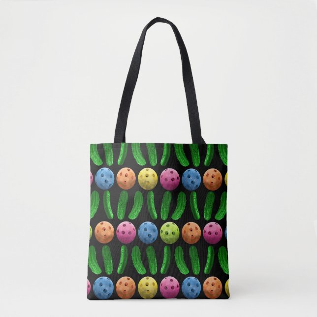 Bolsa Tote Pickleball e salmouras (Frente)