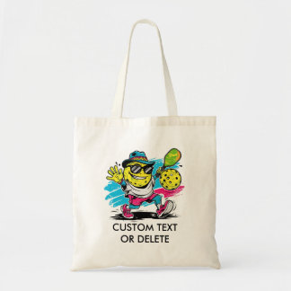Bolsa Tote pickleball engraçado