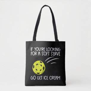 Bolsa Tote Pickleball Soft Serve Ganhe Sorvete Pickle Ball Me