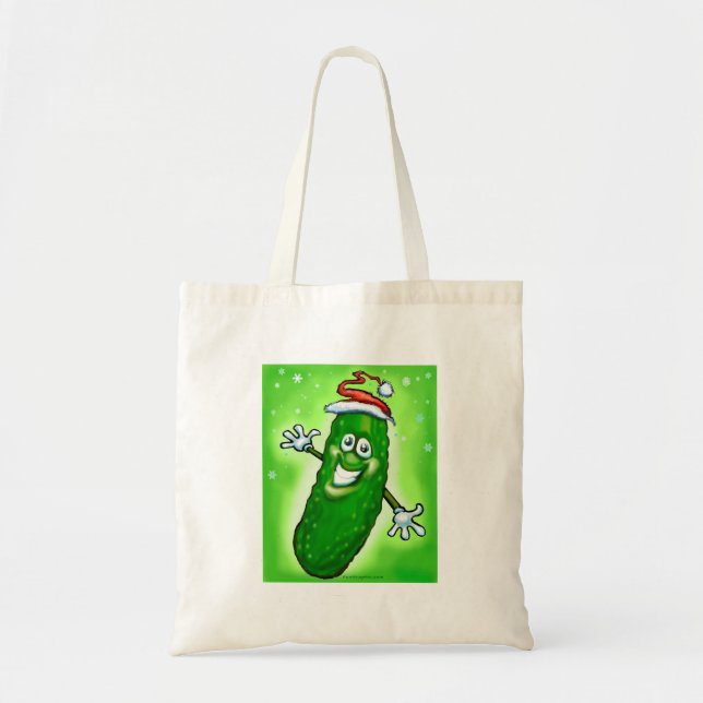 Bolsa Tote Picle de Natal (Frente)
