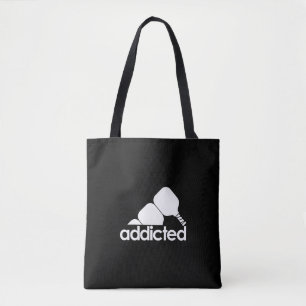 Bolsa Tote Picles Engraçados - Viciado em Pickleball