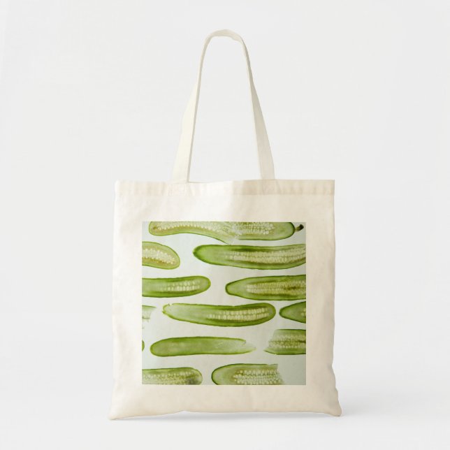 Bolsa Tote Picles Verdes (Frente)