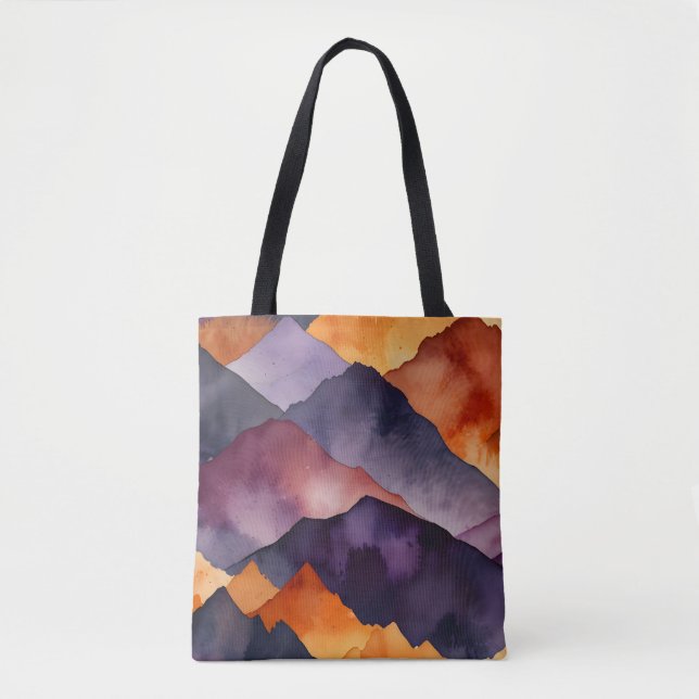 Bolsa Tote Picos pintados (Frente)