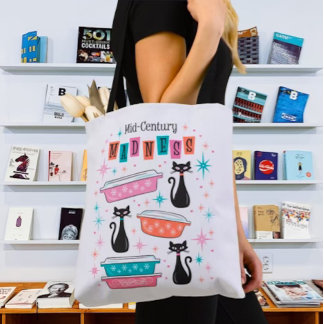 Bolsa Tote Picrex Mod Kitty Cats MCM Atômico Bag