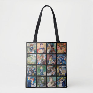 Bolsa Tote Pierre-Auguste Renoir - Colagem de Obras-Doméstica