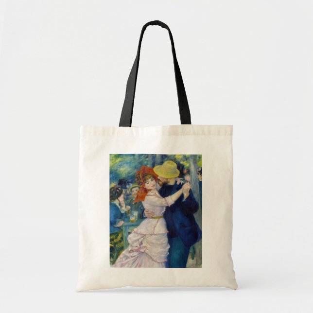 Bolsa Tote Pierre-Auguste Renoir - Dança em Bougal (Frente)