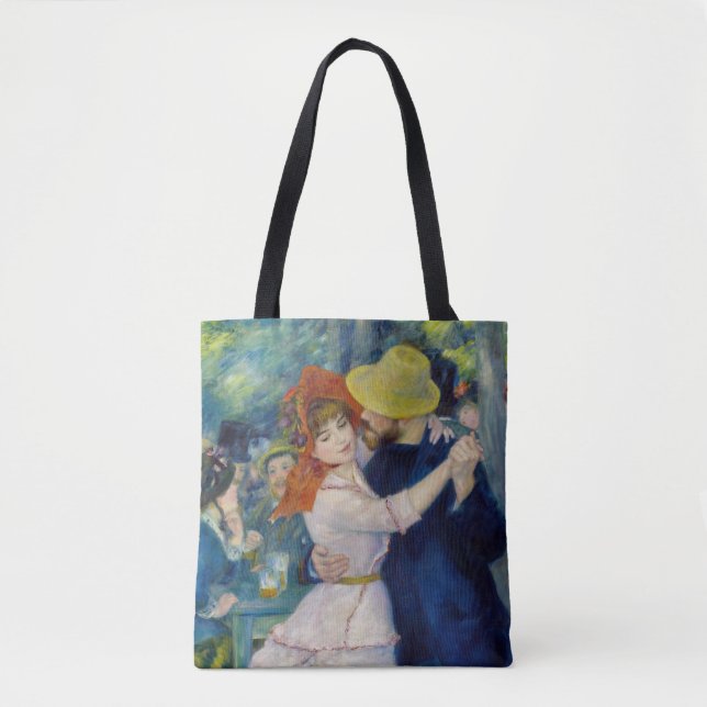 Bolsa Tote Pierre-Auguste Renoir - Dança em Bougal (Frente)