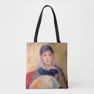 Bolsa Tote Pierre-Auguste Renoir - Garota com ventilador