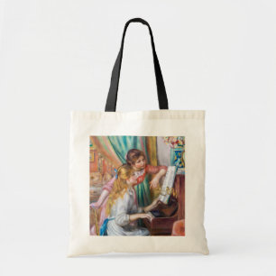 Bolsa Tote Pierre Auguste Renoir - Jovens Meninas no Piano