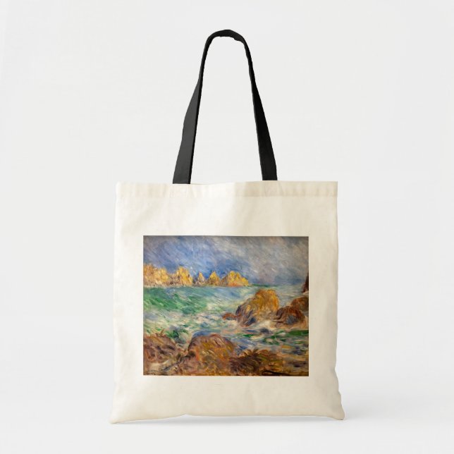 Bolsa Tote Pierre-Auguste Renoir - Marine, Guernesey (Frente)