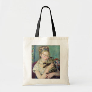 Bolsa Tote Pierre-Auguste Renoir - Mulher com gato