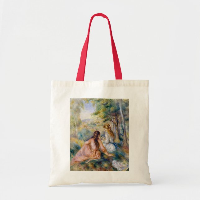 Bolsa Tote Pierre-Auguste Renoir - No Prado (Frente)