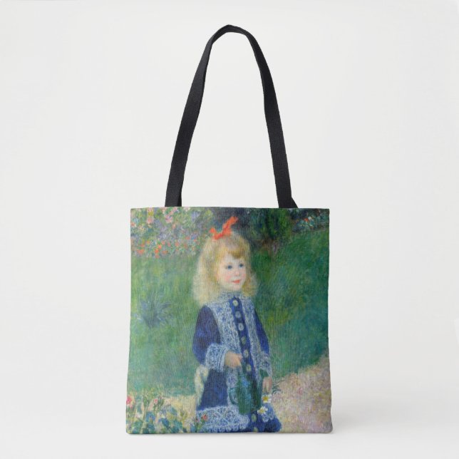 Bolsa Tote Pierre-Auguste Renoir - Uma garota com uma lata de (Frente)