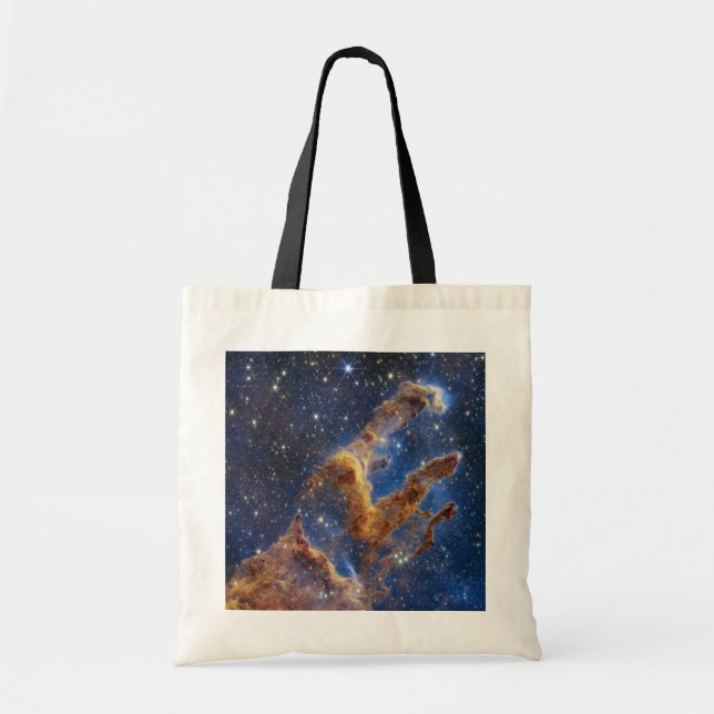 Bolsa Tote Pilares da Criação Nebulosa da Águia Telescópio We (Frente)